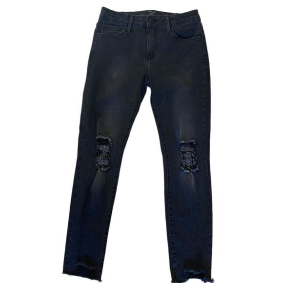 Just Black Stonewash black jeans Size 26 - Picture 1 of 6